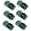 ACEIRMC 6pcs DS1302 Real Time Clock Module High Precision Development Green for Arduino AVR ARM