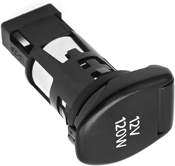 Power Outlet Socket Replacement for Nissan Leaf Murano Rogue Kicks Sentra Versa Note Replace# 25331-6CA0A