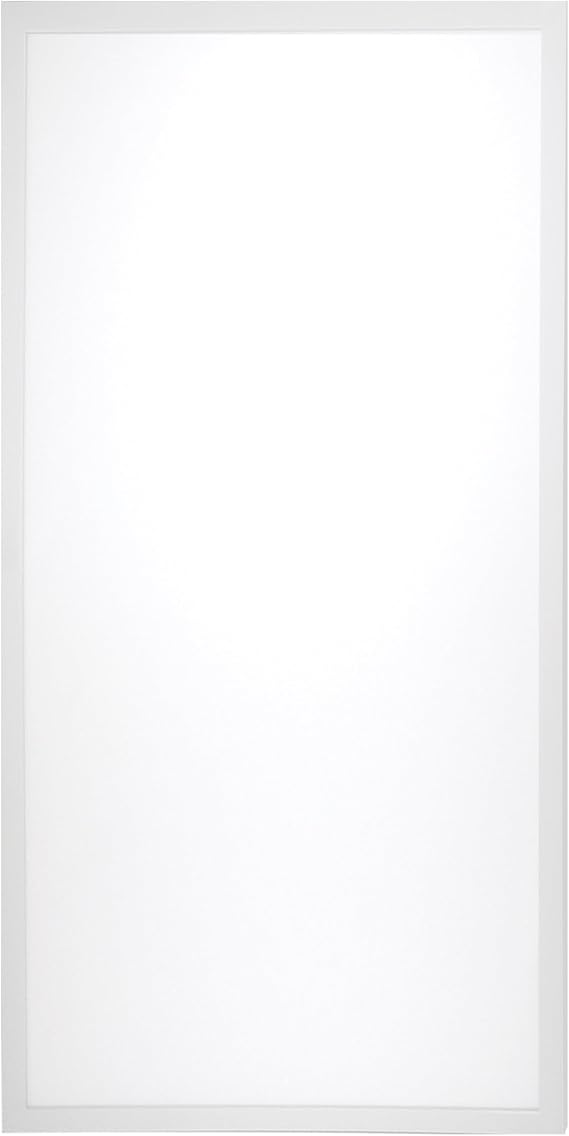 Nuvo LED Backlit Flat Panel Ceiling Light, Wattage and CCT Selectable 3500K/4000K/5000K, 120-277 Volt, ColorQuick & PowerQuick Technology, 2ft x 4ft, White