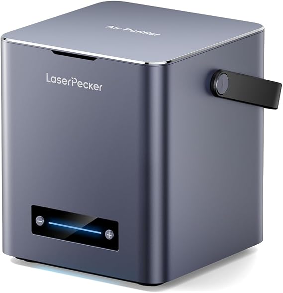 LaserPecker AP1, Air Purifier, Fume Extractor with 3-Layer Filtration Portable Air Filter