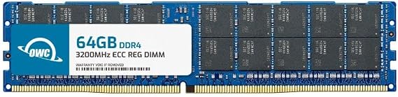 OWC 64GB Memory RAM Replacement for Dataram DRL3200RD4/64GB DTM68165-M