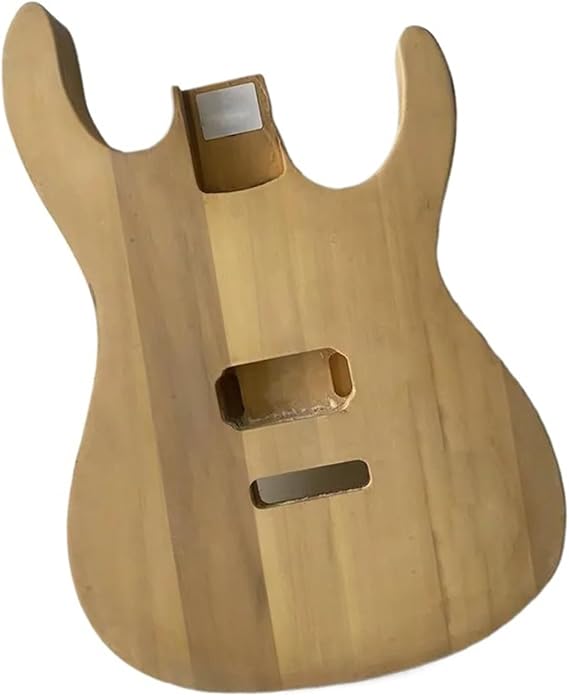 Solid Basswood Natural ST Electric Guitar Body 6 String