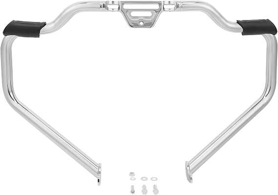 TCMT 1 1/4" Mustache Engine Guard Bar Fit for Harley Fat Bob Fat Boy Heritage Classic Low Rider Street Bob 2018-2025 Softail Slim Sport Glide 2018-2021 Deluxe Breakout 2018-2020 FXFB FLFB 2018-2019