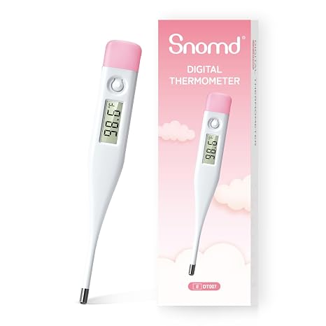 Digital Oral Thermometer for Adults, Children & Baby
