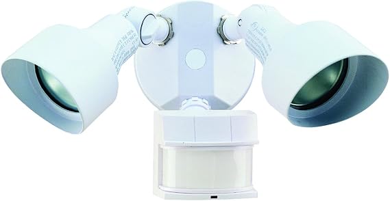 Chamberlain Dual Brite Motion Light, 200W, White HZ-5597-WH