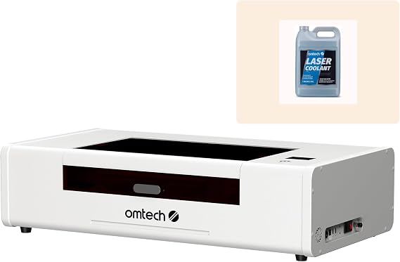 OMTech Polar Lite 55W Desktop CO2 Laser Engraver with Coolant