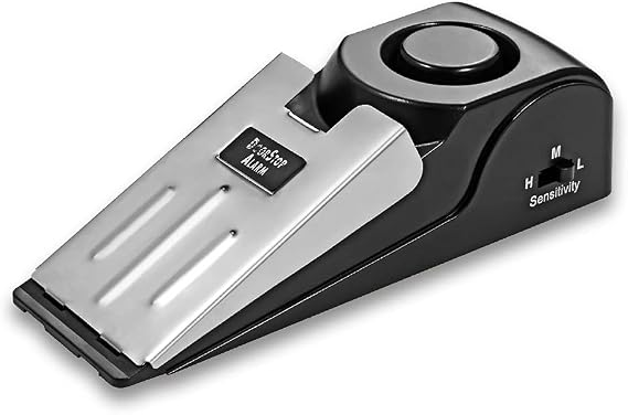 Mengshen Door Stopper Alarm, 120db Loud Anti-Theft Alarm for Home, House, Apartment and Personal Security