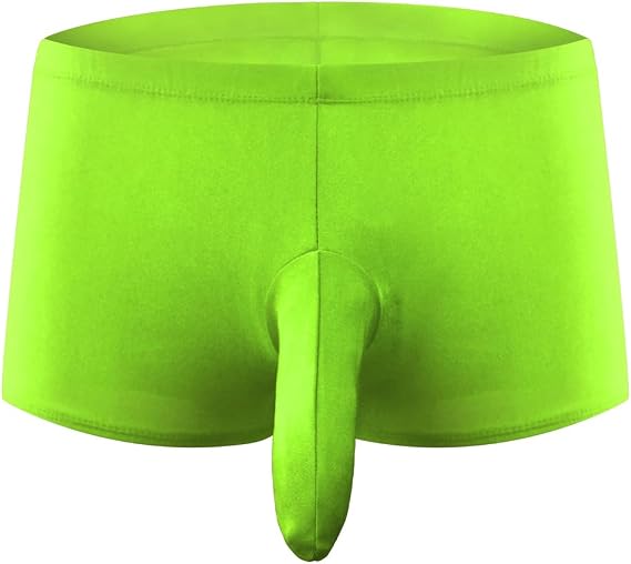 Men's Soft Elephant Boxer Briefs Sexy U Convex Bugle Pouch Boxers Underwear