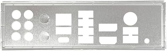 SAMXI I/O IO Shield Motherboard Backplate Bezel Bracket for MSI Z590-A PRO | Z690-A PRO ,Z790-P WiFi Motherboard Replacement Laptops
