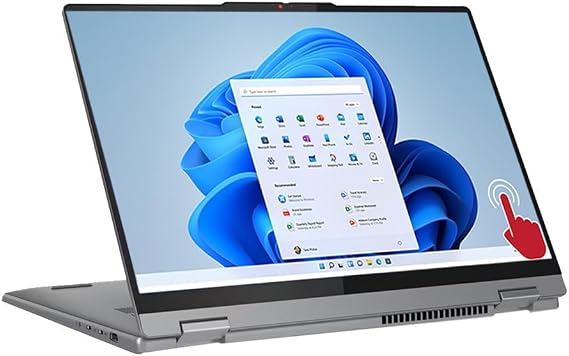 Lenovo IdeaPad 5 2-in-1 16IRU9 Laptop 2024, 16" WUXGA IPS Touchscreen, Intel 7 150U 10-Core, 16GB LPDDR5 512GB SSD, Backlit Keyboard, Fingerprint, Wi-Fi 6, Card Reader, Win11 Pro, COU 32GB USB
