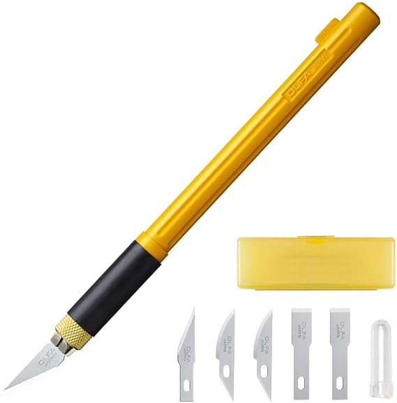 OLFA Saw & Art knife & Spare blade (157B)