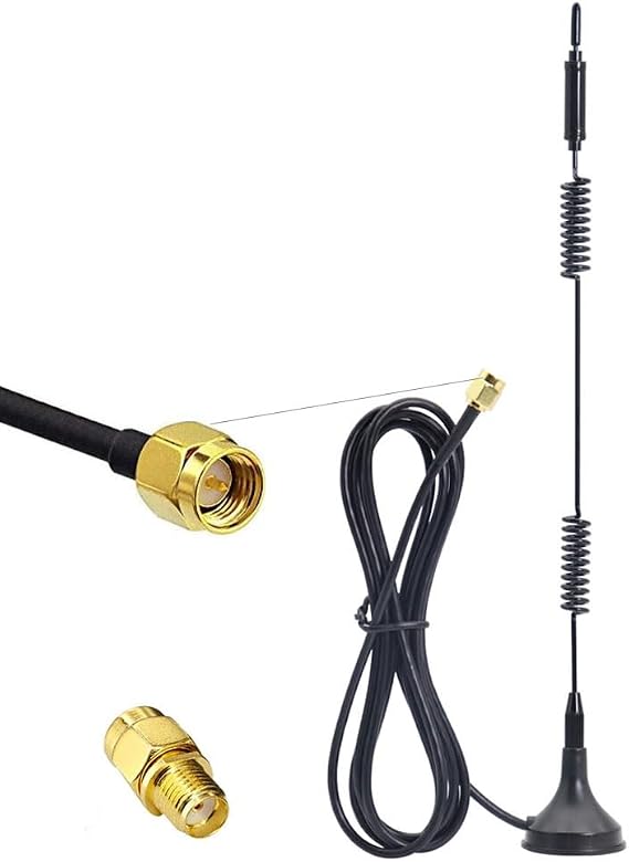 9dBi WiFi Antenna Extension Cable with Magnetic Base for IP Wireless Security Camera and CCTV Wireless Camera System