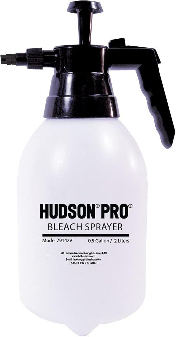 Hudson Pro 0.5 Gallon Bleach Handheld Sprayer