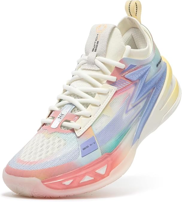 361 BIG3 5.0 PRO PE Basketball Shoes for Men high top Breathable Outdoor Sneakers Cushion,BIG3 5.0 PRO Practice Sports Shoes for Teens and Adults,Nikola Jokic Zapatillas de baloncesto Hombre