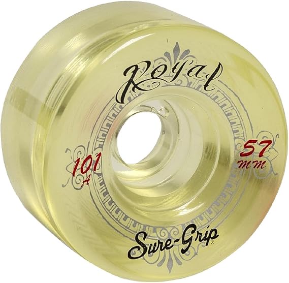 Sure-Grip Royal Indoor Wheels, Set of 8 Wheels, Gold