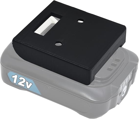 Barnyard Intel Battery Holder/Cover for Makita 12V Max (4-Pack Black)