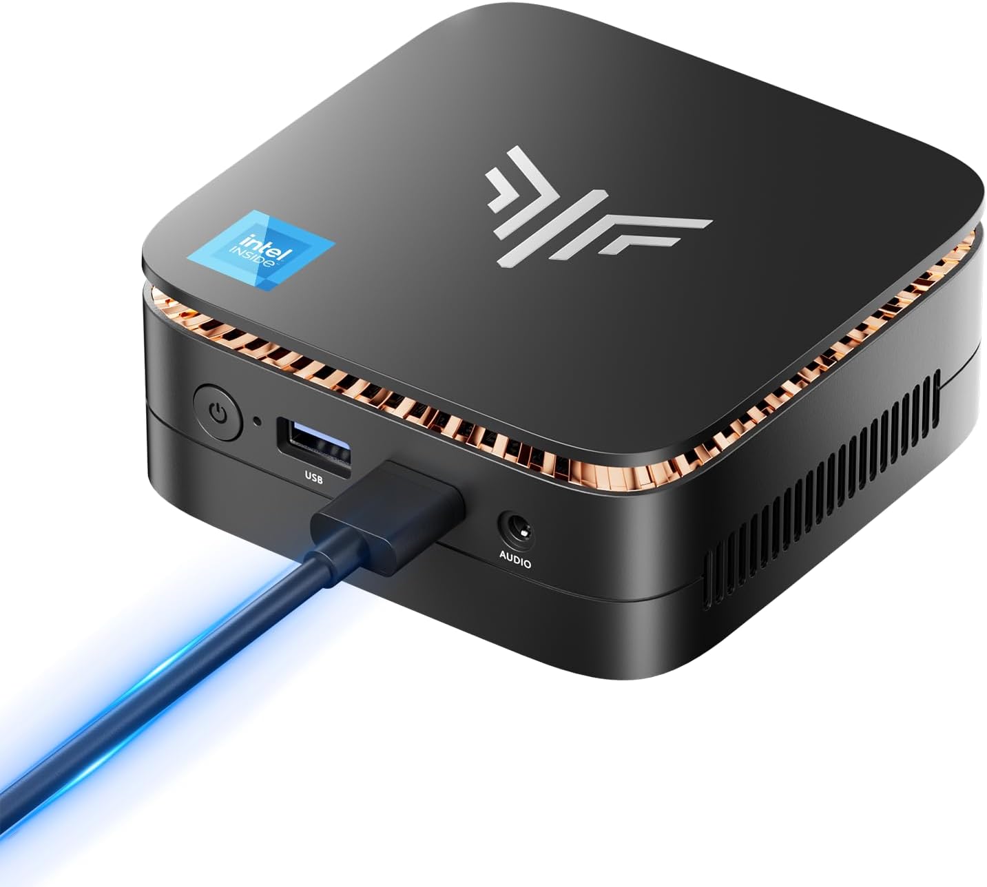 KAMRUI Essenx E1 Mini PC Alder Lake N97up to 3.60 GHz,16GB DDR4 512GB M.2 SSD Mini Desktop Computer, Mini Computers, 4K,WiFi 2.4G5G, Small PC Desktop Business Home Office Family-NAS