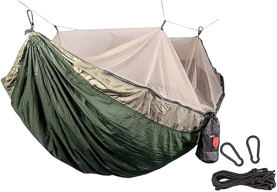 Grand Trunk Skeeter Beeter Pro Mosquito Hammock: Portable Bug Prevention Hammock with Carabiners and Hanging Kit - Perfect for Outdoor Adventures, Backpacking, and Camping Trips