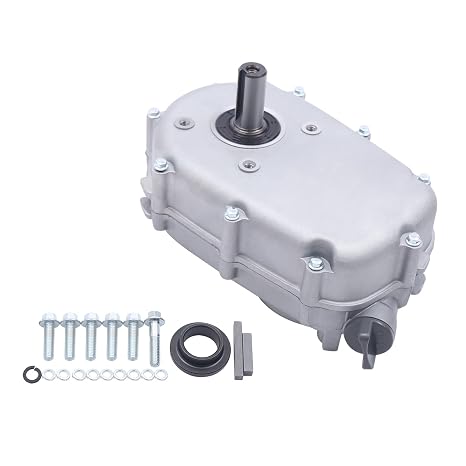 13HP Reduction Gearbox for Honda GX270 with Internal Clutch, Reducer Gear Reduction Box with 1/2 Speed Reduction and Increased Torque, Rotatable Oil Plug