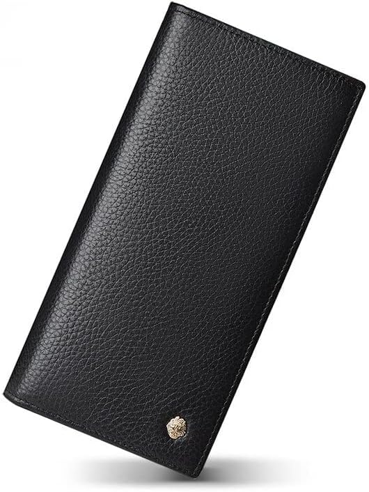 Laorentou Salvatore Genuine Leather Italian Made Long Men's Wallet - Long Men's Card Holder