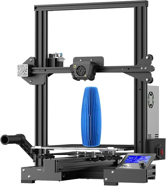 Official Creality Ender 3 Max 3D Printer with MeanWell Power Supply, Silent Motherboard, Carborundum Glass Plate, All Metal Extruder,Large Print Size 300x300x340mm