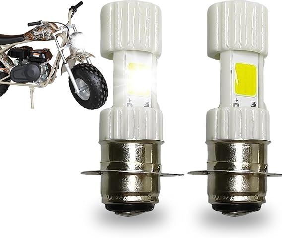 CT200U H6 Bulb P15D Light Bulb Compatible with Colem-an CT200UEX Hi/Lo Beam | MB200 Axis M200 Mini Bike