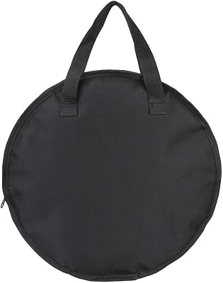 AYNEFY Dumb Drum Bag, 14 Inch Dumb Drum Practice Pad Bag, Portable Drum Set Bags Cases, Oxford Cloth Carrying Bag Case for Musical Instruments