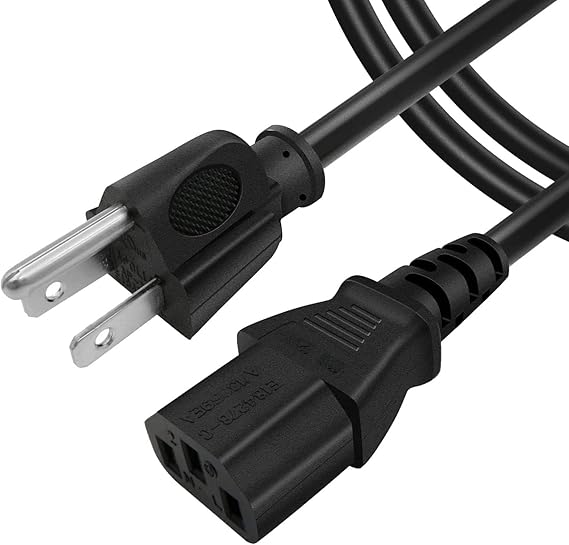 AC in Power Cord Outlet Socket Cable Plug Lead Compatible with  IEC 60320 NEMA5-15P to C13 PXT10115 PXT10120 PXT10125 PXT1011410 PXT101143 PXT101146 PXT101 PXT101L