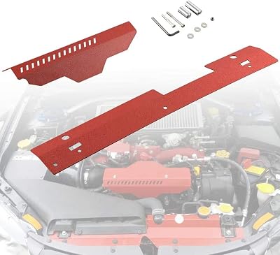 G-PLUS Radiator Shroud Cover Bolts Combo Compatible with 2002-2007 Subaru WRX & STi