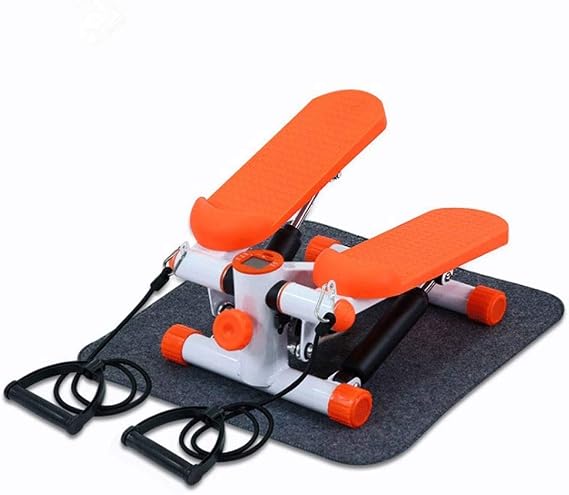 Stepper,Stepper - ge, Black Fitness Stair Stepper, Mini Stepper Fitness Cardio Exercise Trainer, Adjustable Height Stepper Machine with Twisting Action