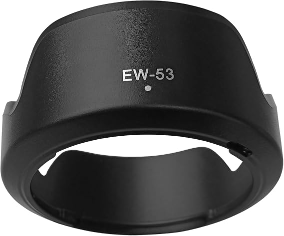 EW-53 Lens Hood for Canon RF-S 18-45mm F4.5-6.3 is stm on EOS R50 R100 R10 | Camera (for Accessories),EW53 Digital Tulip Flower 49 mm Lens Hood