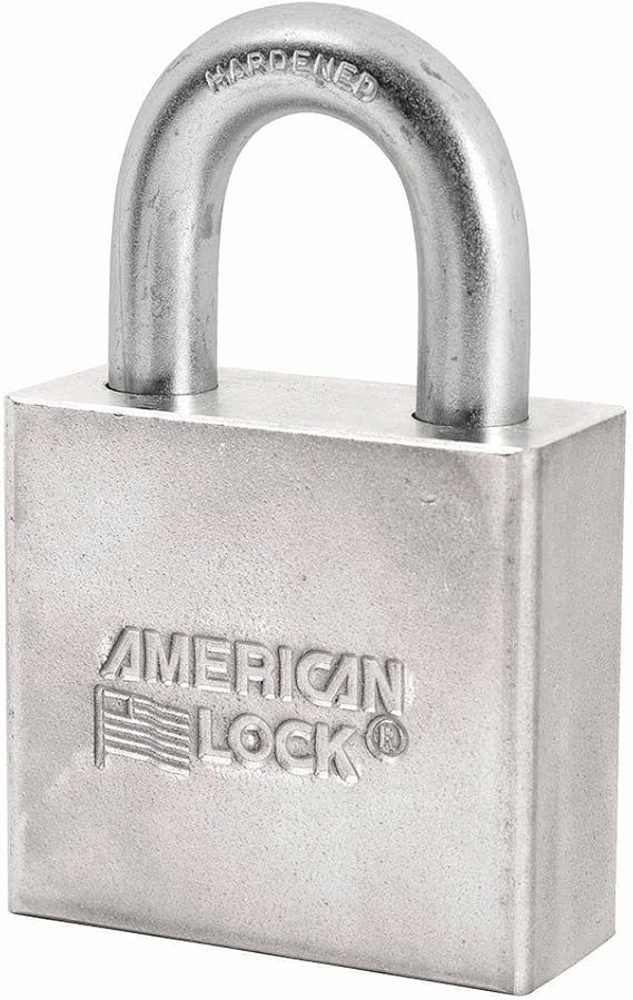 American Lock A50KA Solid Steel Padlocks