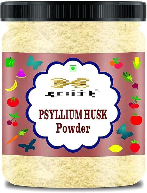 Generic Pub Psyllium Husk Powder/Isabgol Husk Powder - 100 Mesh (sat-Isabgol Atta) Fibre Support - 500 GM
