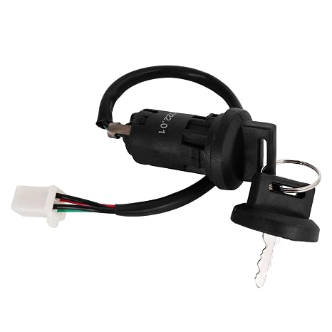 RUTU 4 Wire Ignition Switch with Key for 50cc 90cc 110cc 125cc TaoTao Sunl