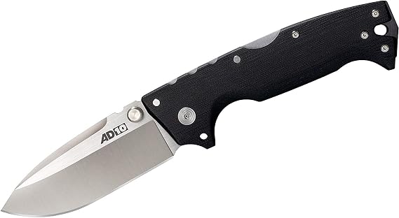 Cold Steel Demko AD10 Folder, 3.5-Inch Blade, G-10 Handle, 4-Inch