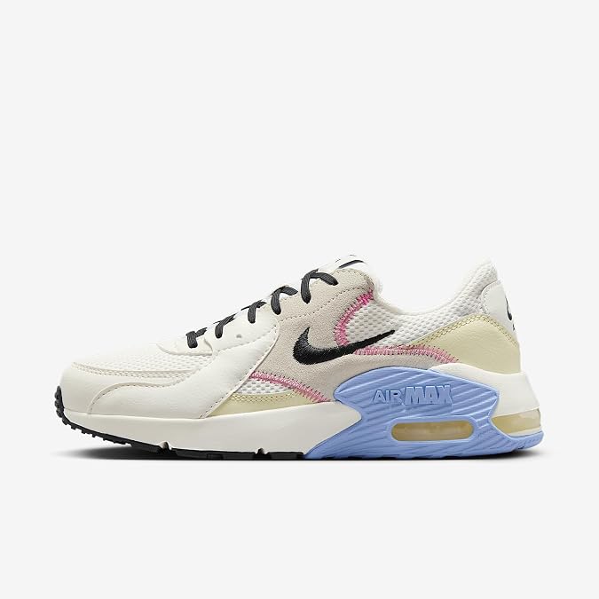 Nike Air Max Excee Women's Shoes (IB4018-133, Sail/Alabaster/Aluminum/Off Noir) Size 10