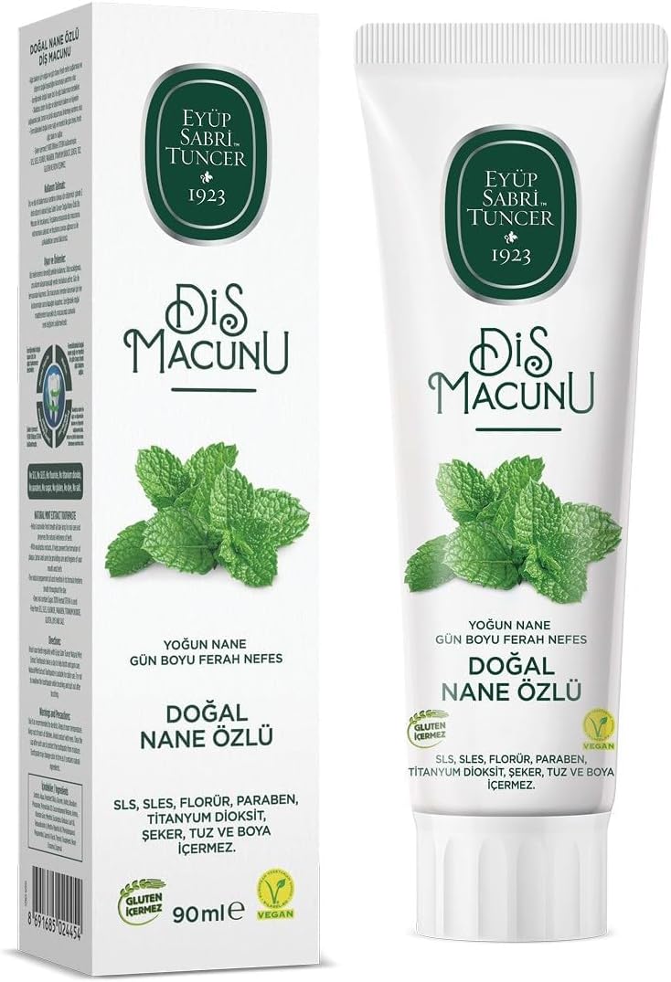 EYÜP SABRİ TUNCER Natural Mint Extract Toothpaste, 90ml