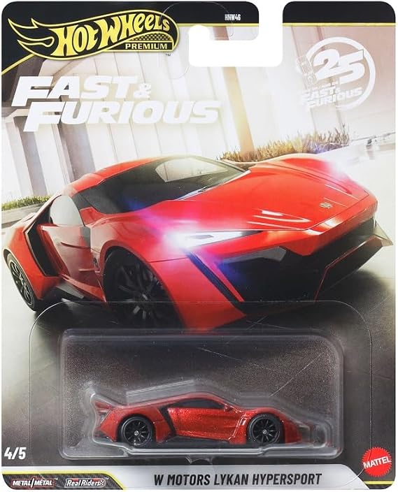 HOT WHEELS Premium 2026 Fast And Furious 25. Yıl Lykan
