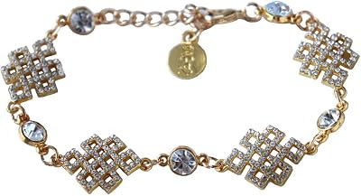 Feng Shui Mystic Knot Bracelet Yellow Gold