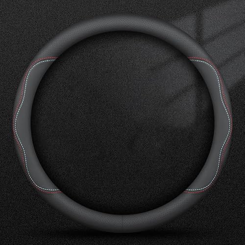 Car Steering Wheel Cover for Suzuki Jimny SX4 Swift Vitara Kizashi Ignis Livio SCross, Scratch-Resistant, Breathable Steering Wheel Protector with Anti-Slip Lining, Automotive Interior Accessories