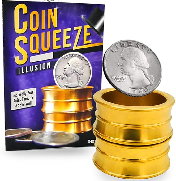 Coin Squeeze Magic Trick | Mind-Blowing Magic