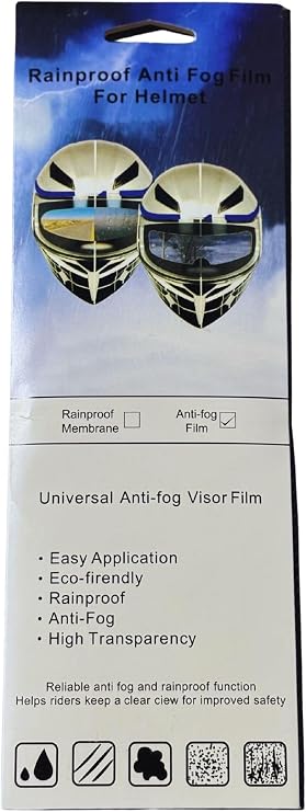 scharf Yüksek Kaliteli Anti-Fog Kask Camı - Buğu Tutmaz, Net Görüş! UNIVERSAL