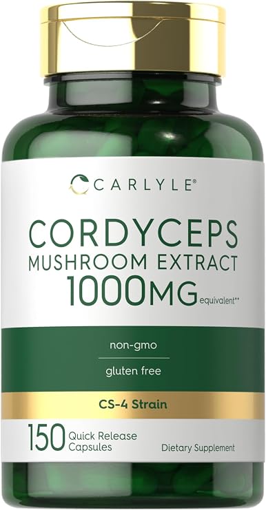 Carlyle Cordyceps Mushroom Capsules | 150 Count