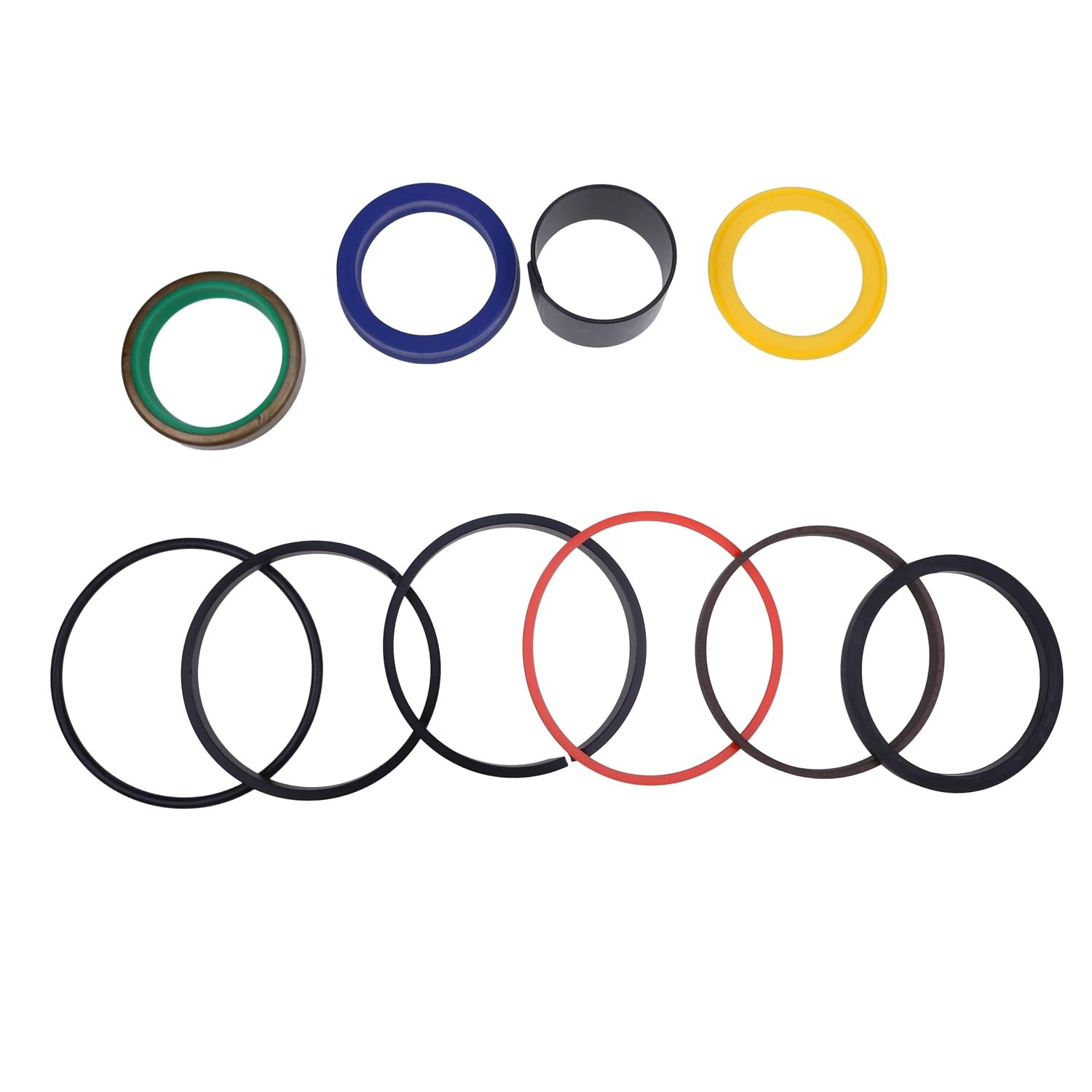 1543262C1 G105549 G109460 Hydraulic Cylinder Seal Kit Rod 1.75 BORE 3 Compatible with Case 350 450 480C 580 580 Super E Super D 680K 850B 855C 1150B 1155D W11 W14