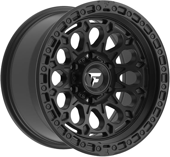 Fittipaldi Offroad FT101SB SATIN BLACK, 17X9 6X5.50-12 ET, FT101-17906139N12SB