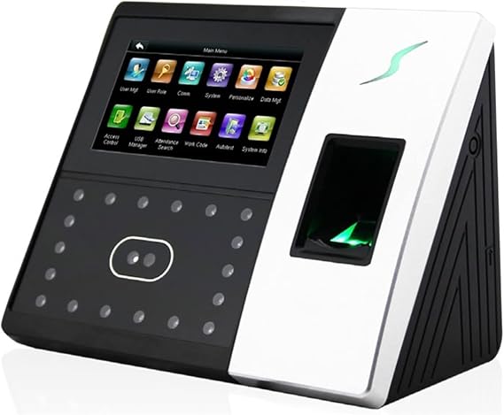 Linux System TCP/IP Biometric Fingerpint Face Facial Recognition Time Clock Office Attendance System Access Control(IFace702,AU Plug)