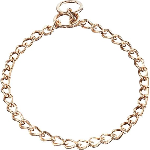 Herm Sprenger 24 Inch (60cm) Curogan 3.0 mm Choke Chain Slip Collar