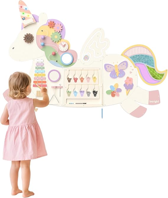 Asweets Unicorn Activity Wall Busy Board Panels