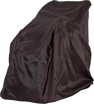 Waterproof & Dustproof Massage Chair Cover, Universal Fit 63 x 39.5 x 55 Inches, Protective Recliner Cover with Zipper Design, Pet Scratch Resistant, Easy to Clean Brown