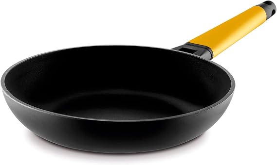 Fundix 249Y136 Shallow Induction Casserole Dish with Lid, 20cm